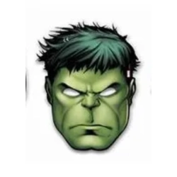 Maska papierowa Avengers Hulk