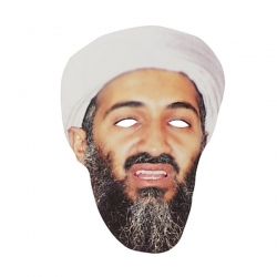 Maska papierowa Osama Bin Laden
