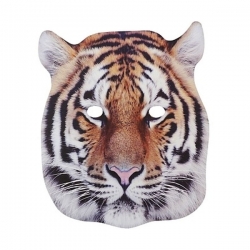 Maska papierowa Tygrys Safari