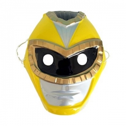 Maska plastikowa żółta