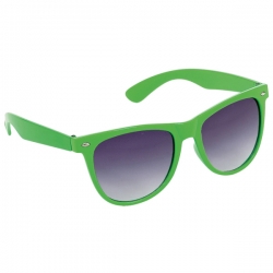 Imprezowe Okulary nerd Zielone