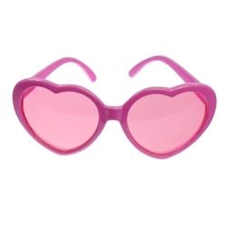 Imprezowe Okulary Różowe Serca na Walentynki