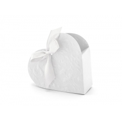 Pudełeczka Serce Białe 10 szt Gift box