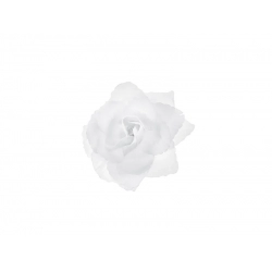 Biała Różyczka do przyklejenia 9 cm