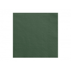 Serwetki papierowe Zielone 20 szt. 33x33 cm