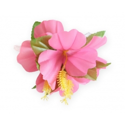Spinka hawajski różowy kwiat