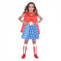 Strój karnawałowy Super Bohaterka Wonder Woman 6/8 l.