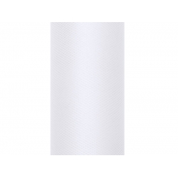 Tiul biały 15x900 cm