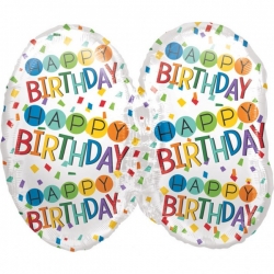Balon foliowy Happy Birthday