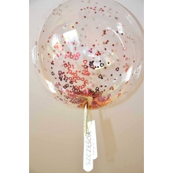 Balon przezroczysty kula bubble z helem