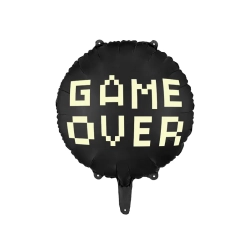 Balon foliowy Game Over Minecraft 45 cm