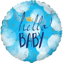 Balon foliowy Hello Baby Shower 48 cm