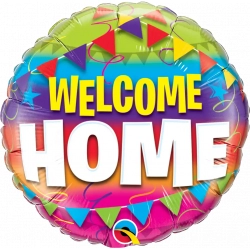 Balon foliowy Welcome Home Witaj w Domu 46 cm