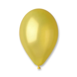 Balony metalizowane Żółte Gemar 30 cm