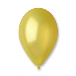 Balony metalizowane Żółte Gemar 26 cm
