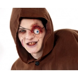 Blizna Oko ze Sztuczną Raną na Halloween