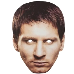 Maska papierowa Lionel Messi
