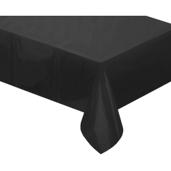 Obrus foliowy Czarny Matowy 137x183 cm