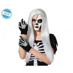 Rękawiczki Szkieletor Strój Kościotrupa na Halloween