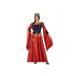 średniowieczny strój królowej