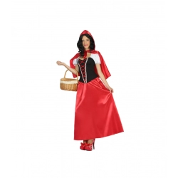 kostium czerwonego kapturka dla kobiet