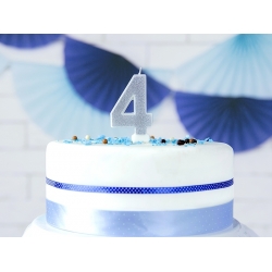 Dekoracja tortu 4 urodziny