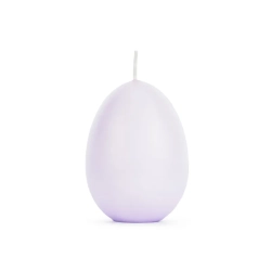 Świeczka Jajeczko Jajko Pisanka na Wielkanoc Fioletowe 10 cm
