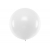 Balon Gigant pastelowy Kula Biała 100 cm