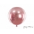 Balon chromowany Różowe Złoto glossy Kula 60 cm