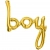 Balon foliowy Boy złoty na Baby Shower 74 cm