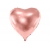Balon foliowy Różowo - Złote Serce 72 cm