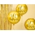 Balon foliowy okrągły na 90 urodziny Złoty Dziewięćdziesiąt