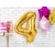 Balon foliowy cyfra na 4 urodziny