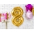 Balon foliowy cyfra na 8 urodziny