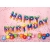 Balony napis HAPPY BIRTHDAY na urodziny
