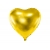Balon foliowy Serce Złote 61 cm