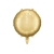 Balon foliowy Złoty Zegar Sylwester 45 cm