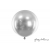 Balon chromowany Srebrny glossy Kula 60 cm