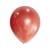 Balony metalizowane Platynowe Czerwone 30 cm 10 szt.
