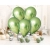 Balony chromowane zielone