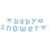 Niebieska Girlanda na Baby Shower Chłopca 1,6 m
