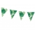 Girlanda papierowa flagi Zielone Liście Aloha