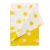 Obrus foliowy Żółty w groszki 128x181