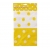 Obrus plastkowy Żółty w groszki 128x181