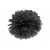 Pompon bibułowy Czarny 25 cm