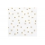 Serwetki papierowe Białe w złote gwiazdki 20 szt 33x33 cm