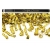 Konfetti pneumatyczne strzelające Złote Serpentyny 80 cm