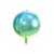 Balon foliowy Kula Ombre Niebiesko-Zielona 35 cm